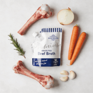 Premium Grass Fed Beef Broth