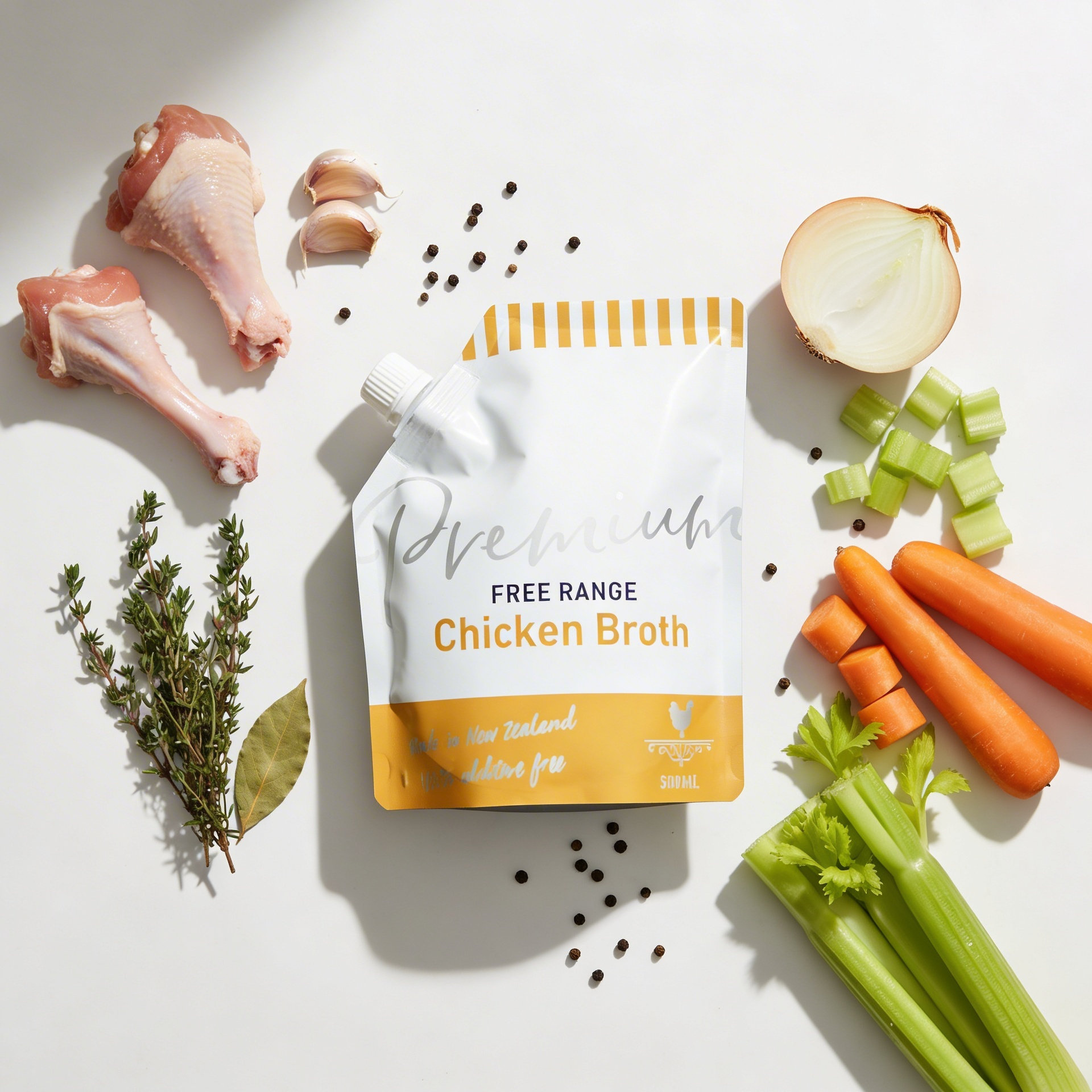 Premium Free Range Chicken Broth