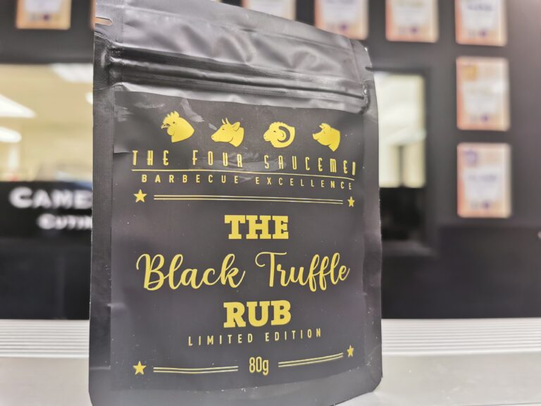 The Four Saucemen Black Truffle Rub Cameron Harrison