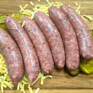 Wagyu Beef Brisket Cheeseburger Sausages (6 pack)