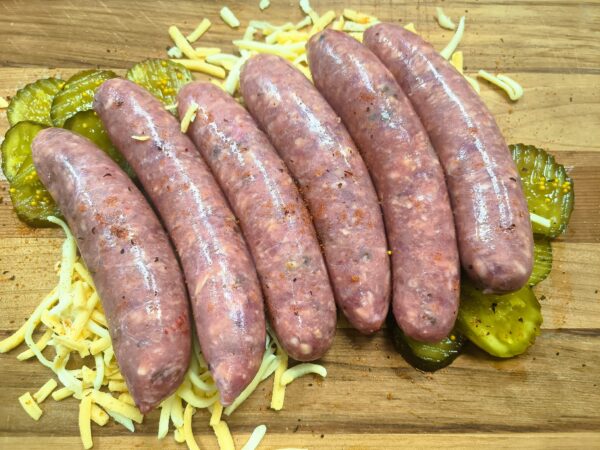 Wagyu Beef Brisket Cheeseburger Sausages (6 pack)