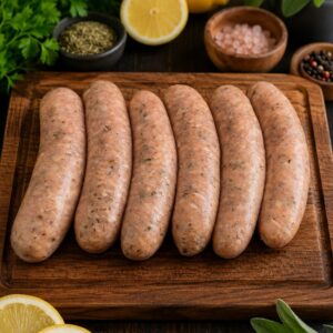 Free Range Chicken, Lemon & Sage Sausages (6 pack)