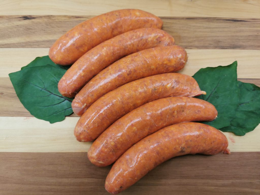 Jalapeno & Cheese, Beef Brisket Sausage (6 pack) - Cameron Harrison