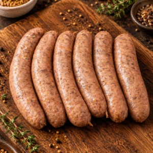 Gourmet English Roast Mustard Sausages (6 pack)