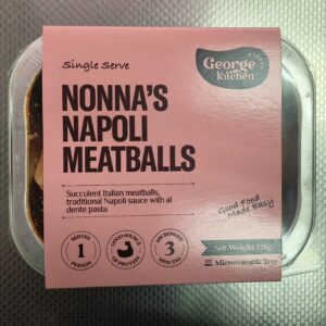 George St Kitchen - Nonna's Napoli Meatballs