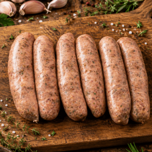 Gourmet Herb & Garlic Sausage