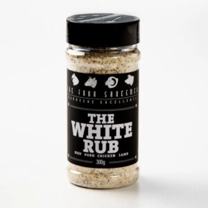 The Four Saucemen - The White Rub (Large Jar)
