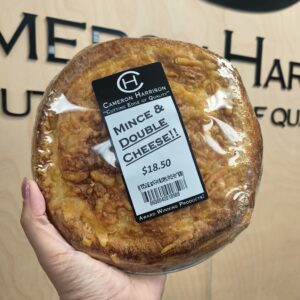 Family Mince & Double Cheese Pie!