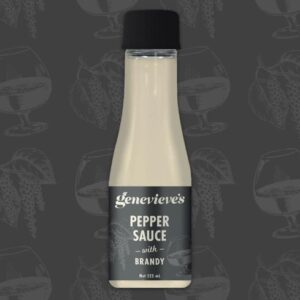 Pepper with Brandy Sauce