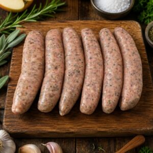 Pork, Apple, Rosemary & Sage Sausages (6 pack)