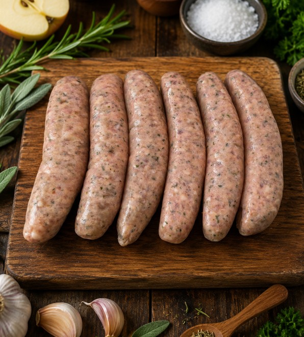 Apple, Rosemary & Sage Sausages (6 pack)