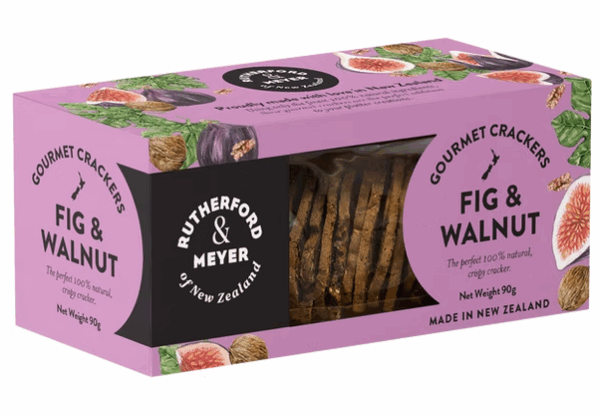 Gourmet Crackers - Fig & Walnut