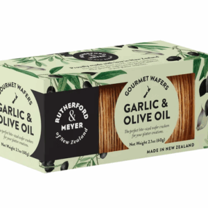 Gourmet Wafers - Garlic & Olive Oil