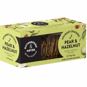 Gourmet Crackers - Pear & Hazelnut