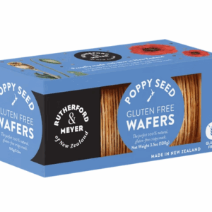 Gluten Free Gourmet Wafers - Poppyseed
