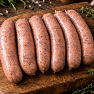Gourmet Venison and Pork Sausages (6 pack)