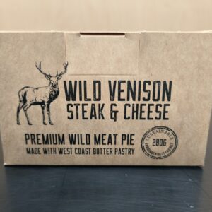 Wild Venison Steak & Cheese (280g)